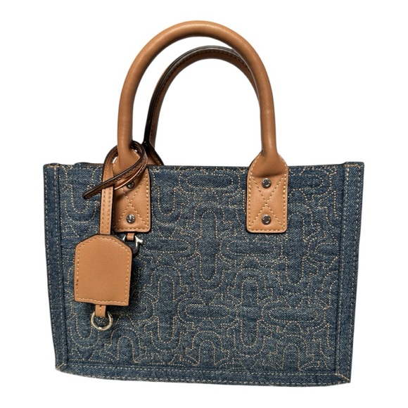 True Religion Women's Quilted Tote Bag - Travel Shoulder Handbag with Crossbody - Picture 8 of 9